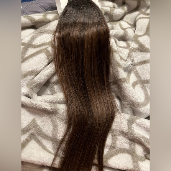 Balayage Brown Tape in human Hair Extensions - Picture 13 of 14